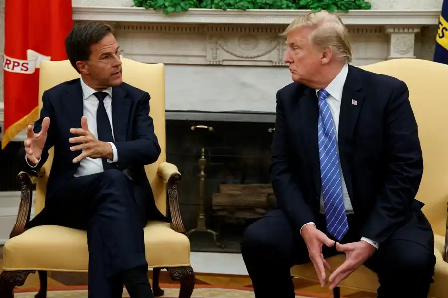 Трамп накричал на Рютте