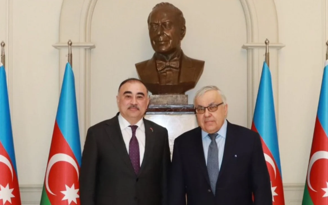 Azərbaycan və Rusiyanın Türkiyədəki səfirləri görüşüb - FOTO