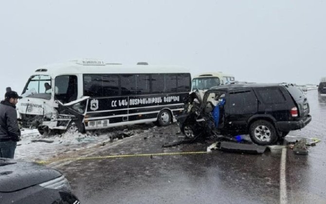 Автобус из кортежа Пашиняна попал в смертельное ДТП