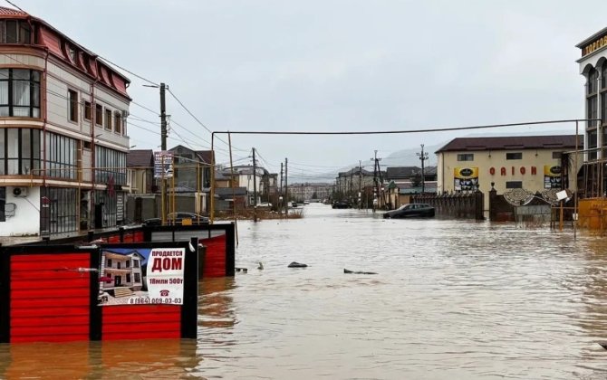 Dağıstanda 762 ev hələ də su altındadır
