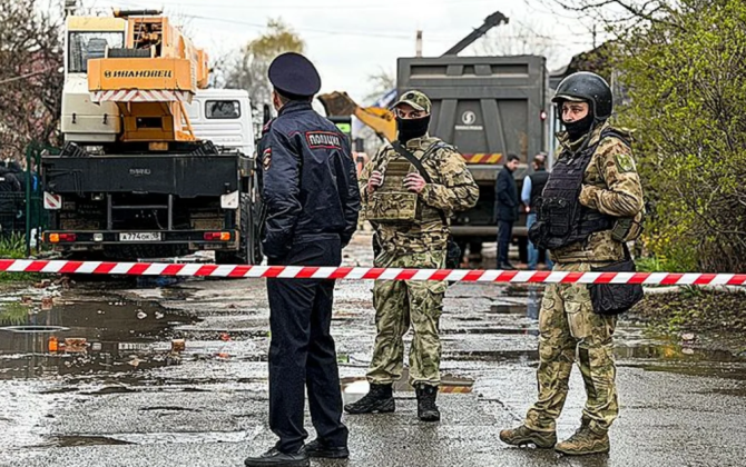 Vladiqafqazda pirotexnikanın qanunsuz istehsalında şübhəli bilinən şəxslər saxlanılıb