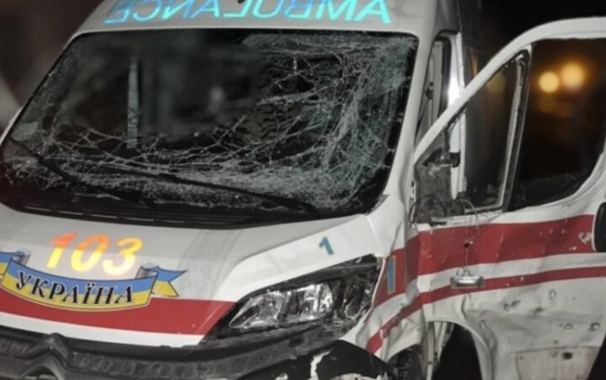 Rusiya ordusu Sumıda təcili yardım avtomobilini vurdu - FOTO