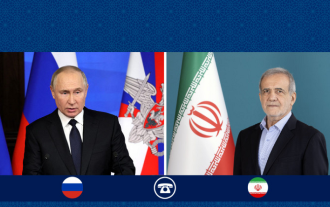 Putin və Pezeşkian telefonla müzakirələr apardılar