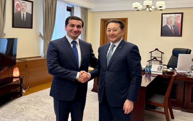 Kayrat Sarıbay Azərbaycanın AQEM-də liderliyini yüksək qiymətləndirib - FOTO - YENİLƏNİB