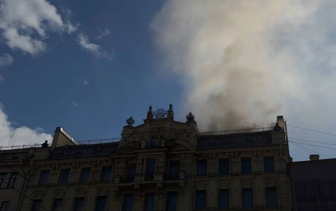 В Петербурге загорелся дом матери Павла Дурова