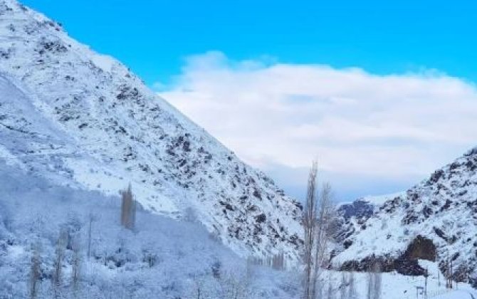 Naxçıvanda qar örtüyünün qalınlığı 88 sm-ə çatıb