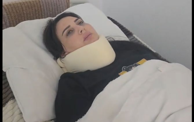 Müğənni sevgilisi tərəfindən döyüldü - Xəstəxanaya yerləşdirildi - VİDEO