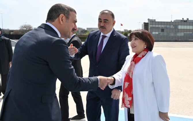 Сахиба Гафарова прибыла с визитом в Турцию-ФОТО