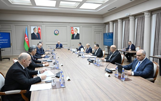 Состоялось очередное заседание Экономического совета Азербайджана-ФОТО