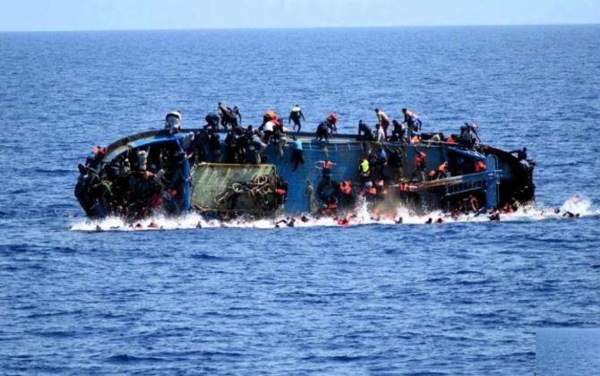 Qaçqınlarla dolu gəmi qəzaya uğrayıb, yüzlərlə insan itkin düşüb