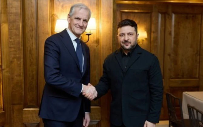 Ukrayna və Norveç müdafiə tərəfdaşlığı haqqında bəyannamə imzalayıb