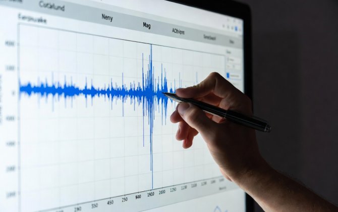 В Каспийском море произошло землетрясение