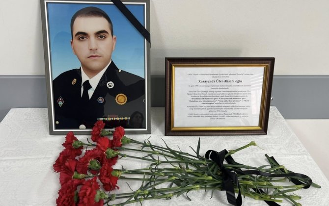 Sumqayıtda qəbiristanlıqda meyiti tapılan oğlan 5 medalla təltif edilibmiş - FOTOLAR