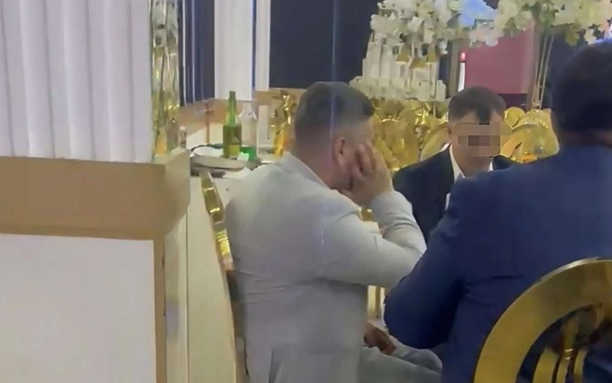 Toyda şadlıq evinin tavanı deşildi, zalı su basdı - VİDEO