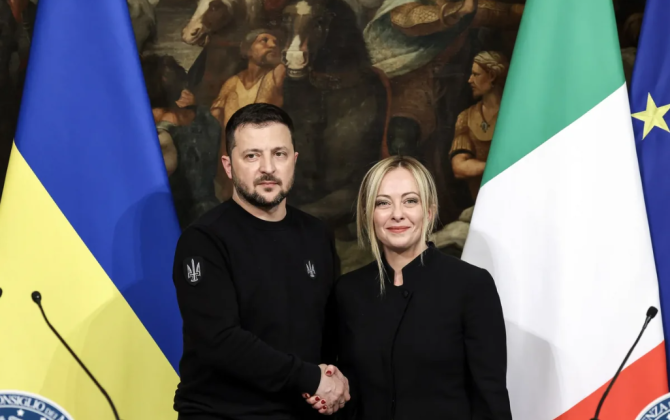 Meloni: Ukraynaya dəstək bizim mənəvi borcumuzdur