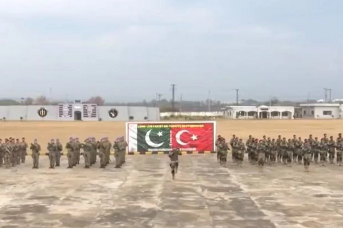 Турция и Пакистан провели совместные военные учения-ВИДЕО