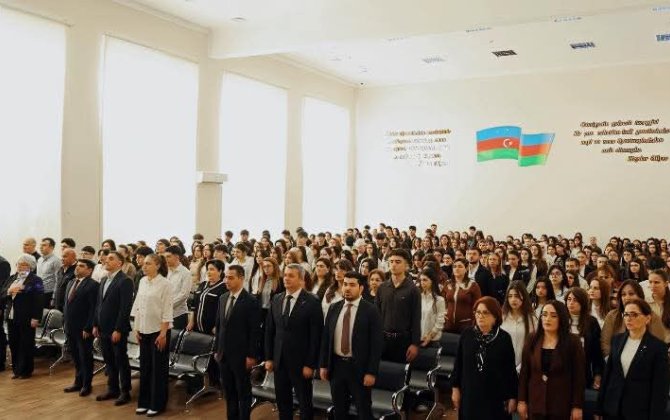 “Prezident İlham Əliyevin sülh gündəliyi: yeni geosiyasi reallıqlar və perspektivlər” mövzusunda tədbir keçirildi.