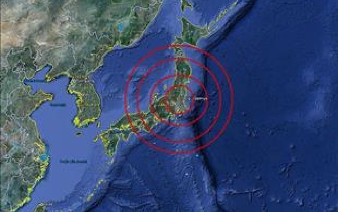 В Японии произошло землетрясение магнитудой 4,9