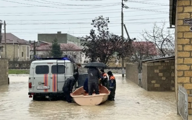 Dağıstanda 117 yaşayış evi hələ də su altındadır