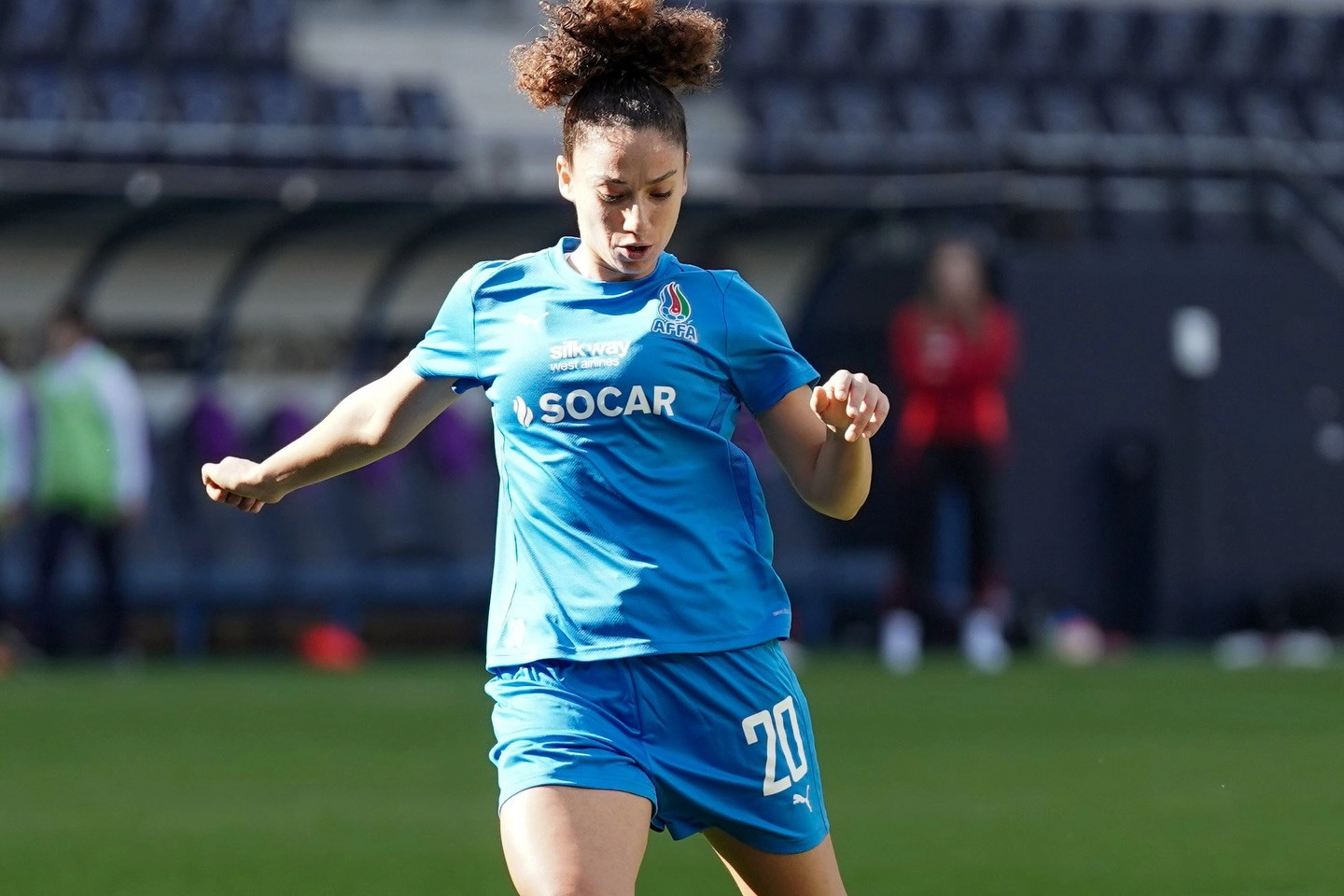 Женская сборная Азербайджана одержала очередную победу в отборочном этапе чемпионата мира - ВИДЕО