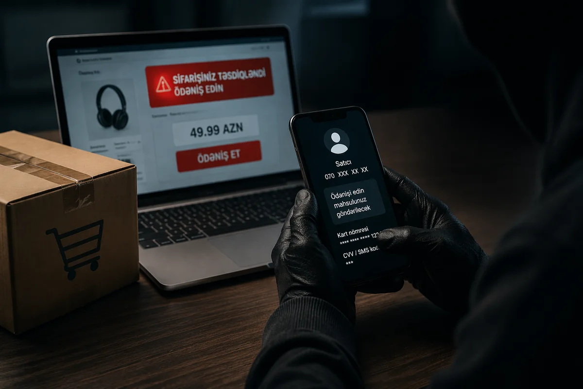 Onlayn sifarişlərdə müştəriləri gözləyən TƏHLÜKƏLƏR: Fırıldaqçılıqla qarşılaşmamaq üçün nələrə DİQQƏT ETMƏLİYİK? - VİDEO