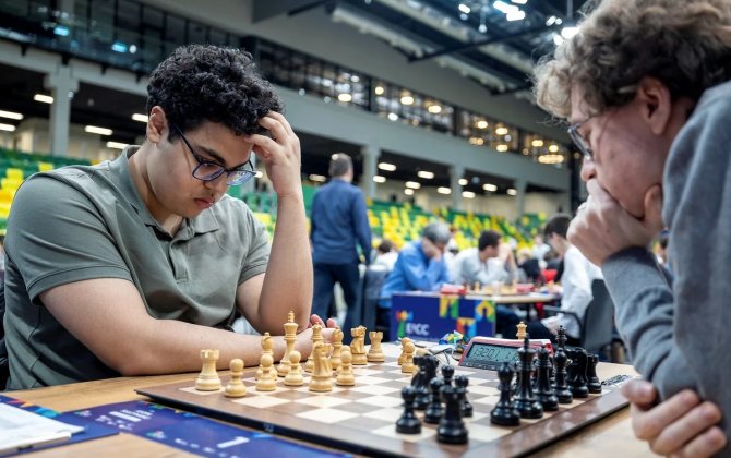 Nicat Abasov və Aydın Süleymanlı Avropa çempionatında liderliyi bölüşürlər - FOTO