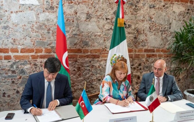 Azərbaycanla Meksika arasında diaspor fəaliyyətinə dair memorandum imzalandı