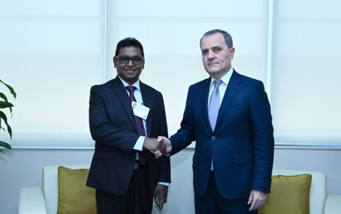 Azərbaycan və Şri-Lanka arasında əməkdaşlıq imkanları müzakirə olundu - FOTO