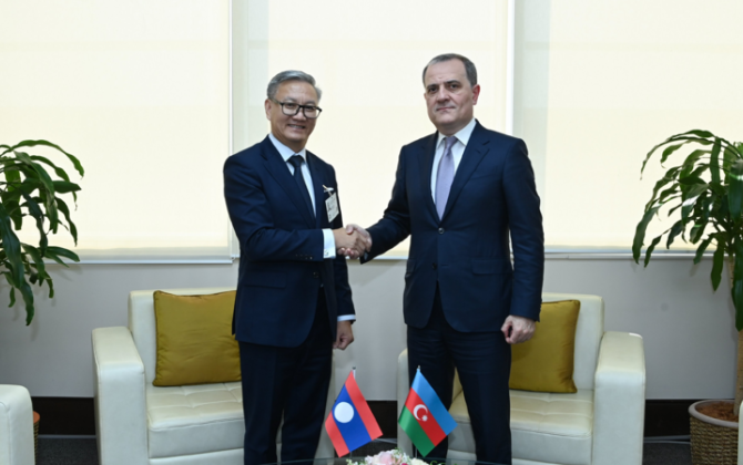 Azərbaycan və Laos arasında əməkdaşlıq perspektivi müzakirə edildi - FOTO