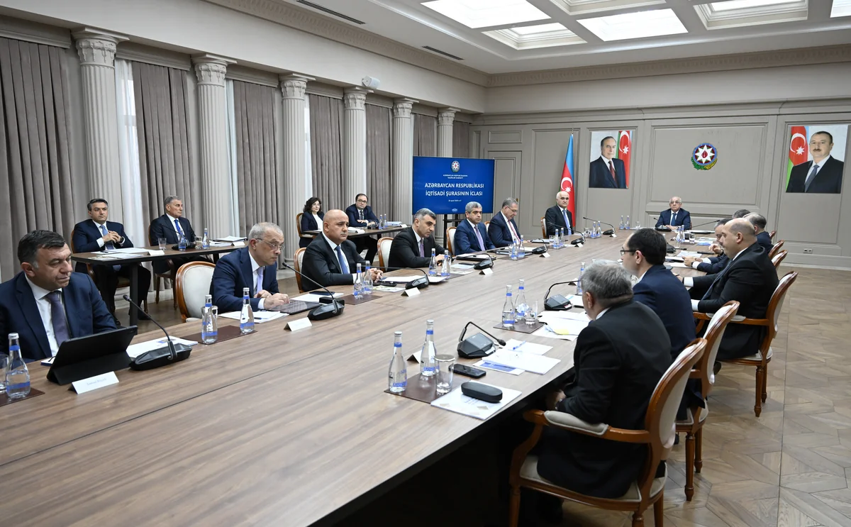 İqtisadi Şuranın aqrar sahənin inkişafına həsr olunmuş iclası keçirilib - FOTO