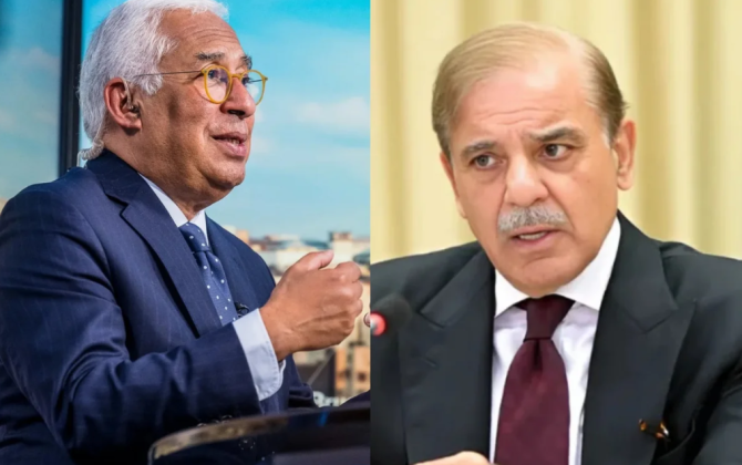 Antonio Koşta Yaxın Şərqdə sülhlə bağlı Şahbaz Şərifə zəng vurub - FOTO