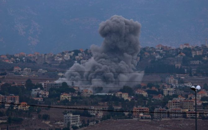 İsrail PUA-sının Livana zərbəsi nəticəsində 4 nəfər yaralanıb