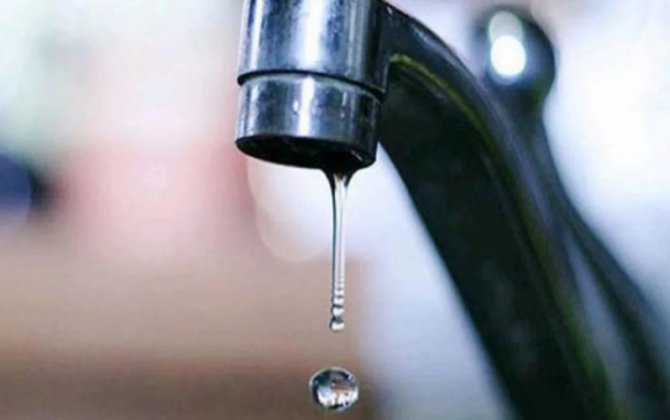 Bu ərazilərdə su kəsildi