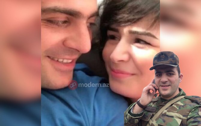 Şəhiddən qalan son foto: Övladının üzünü görə bilməyən qəhrəman - FOTO