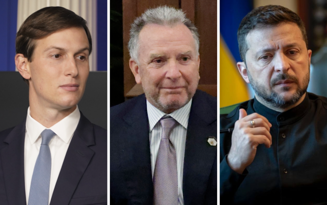Зеленский обвинил Уиткоффа и Кушнера