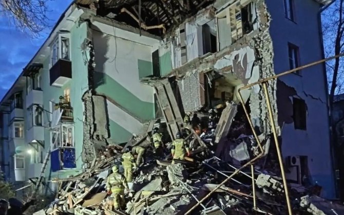 Украинские беспилотники атаковали Сызрань, обрушился подъезд дома