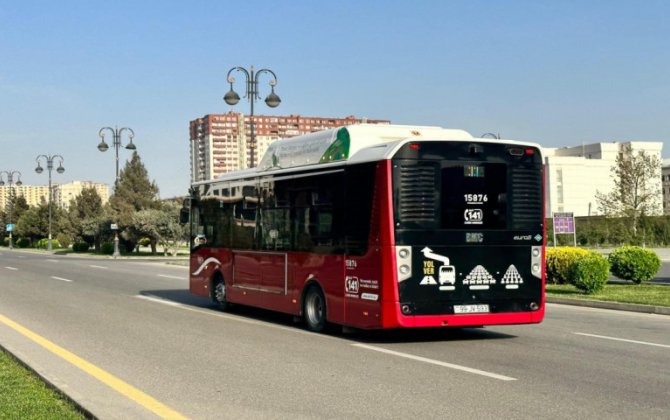 Metrodakı texniki insidentlə bağlı avtobusların sayı artırılıb