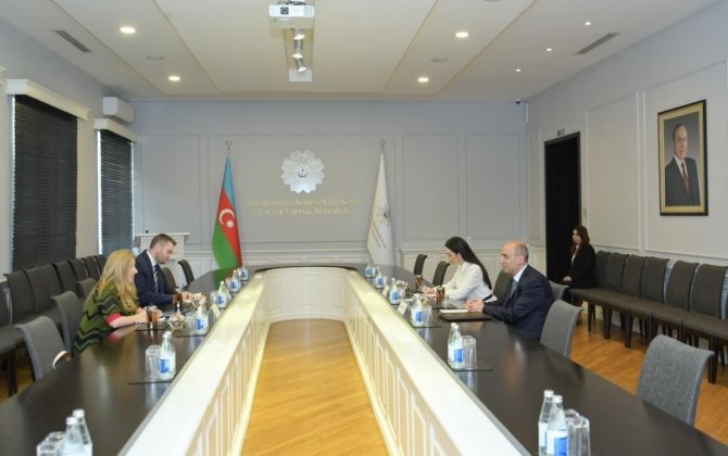 Эмин Амруллаев встретился с послом Греции-ФОТО