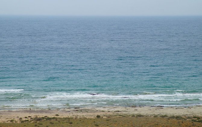 В Каспийское море упал неизвестный объект