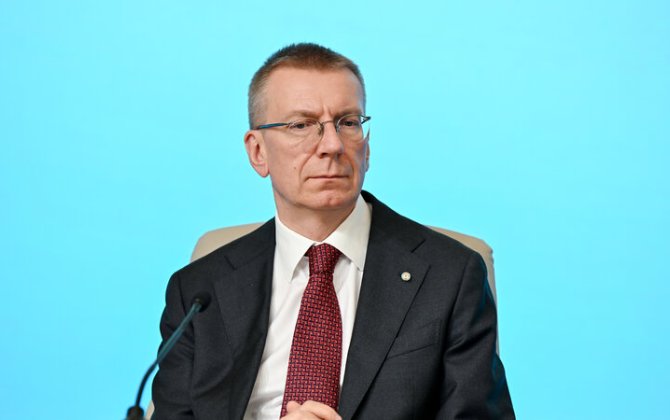 Edqars Rinkeviçs Heydər Əliyev Mərkəzini ziyarət edib