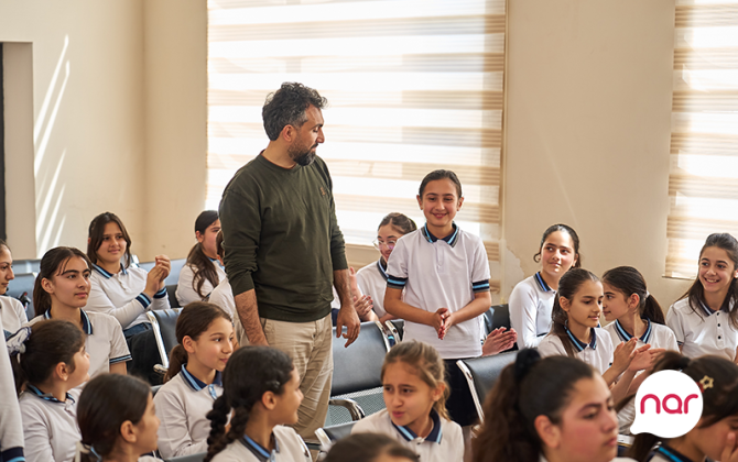 “Nar” Kitab gününü Salyanda qeyd edib - FOTOLAR