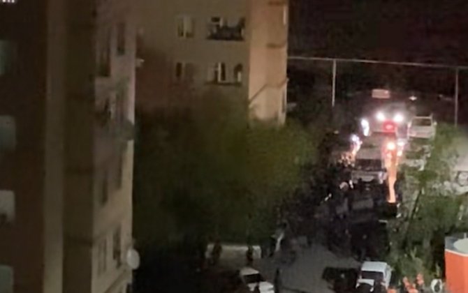 Bakıda polisə müqavimət göstərənlər tutuldu - Silah tətbiq edildi - VİDEO