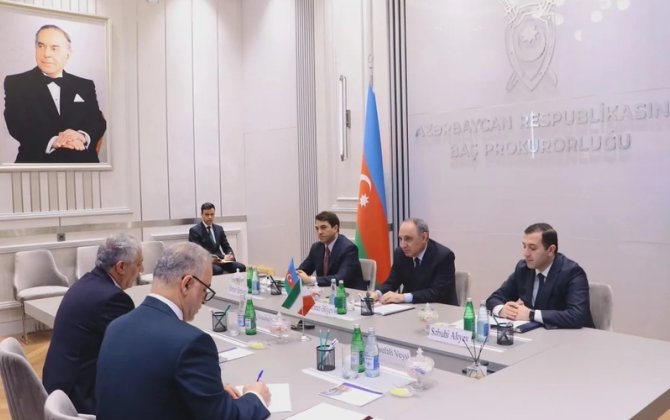 Kamran Əliyev İranın Azərbaycandakı səfirini qəbul etdi - FOTO