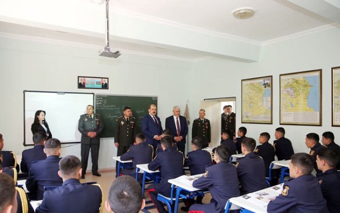 Türkiyə Milli Müdafiə Universitetinin nümayəndə heyəti Naxçıvanda olub