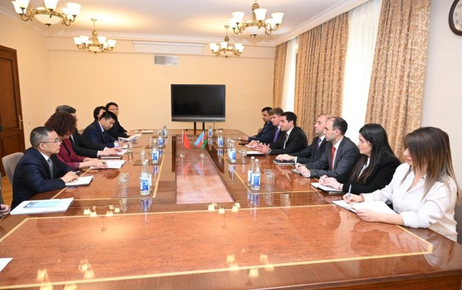 Azərbaycan və Çin arasında kibertəhlükəsizlik məsələləri müzakirə edilib - FOTO