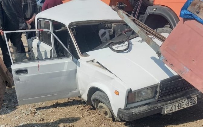 Ağcabədidə ağır qəza: ölən və xəsarət alanlar var