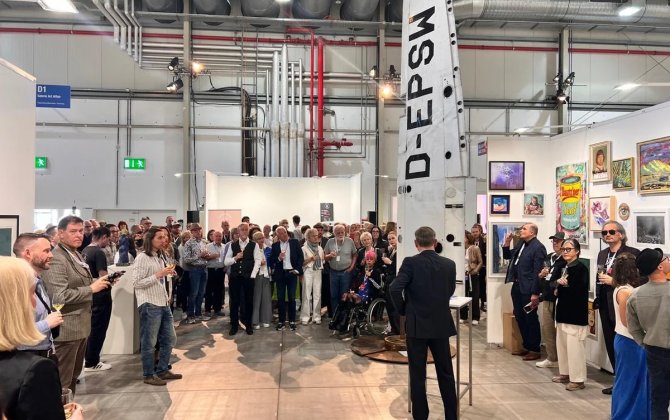 Azərbaycan Almaniyada beynəlxalq incəsənət sərgisində təmsil olunur - FOTOLAR