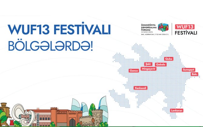 WUF13 ərəfəsində Azərbaycanın bir sıra şəhərlərində silsilə tədbirlər təşkil olunacaq