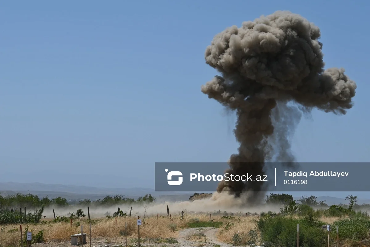 Стало известно о состоянии подорвавшегося на мине в Агдеринском районе