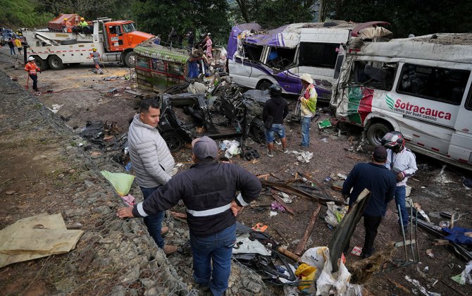 Число погибших при теракте в Колумбии возросло до 20